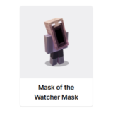 MINECRAFT✦Mask of the Watcher Mask✦СКИН✦КОД✦ПРЕДМЕТ +🎁