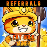 🧈⛏Рефералы на проект Cat Gold Mine / @catgoldminerbot⛏