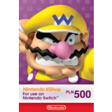 🎁 КАРТА ОПЛАТЫ NINTENDO ESHOP — 500 PLN [PL] | ПОЛЬША