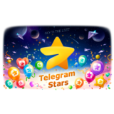 ⭐ Звёзды Telegram от 50 шт по @Username
