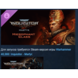 Warhammer 40,000: Inquisitor - Martyr Hierophant Class
