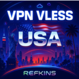 VPN VLESS США ЛИЧНЫЙ | АВТОВЫДАЧА 24/7 | СБП 0%