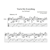 You´re My Everything (Eres Mi Verdad) ноты для гитары