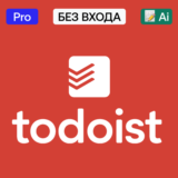 📋 Todoist Pro | Месяц, год | Без входа