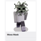 🔥 MINECRAFT ✦ Moss Mask ✦ СКИН ✦ КОД ✦ ПРЕДМЕТ + 🎁