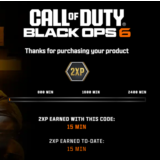 COD BLACK OPS 6 - 15 MIN 2 XP BOOST GLOBAL КЛЮЧ