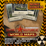 Workers & Resources: Soviet Republic - World Maps |КЛЮЧ