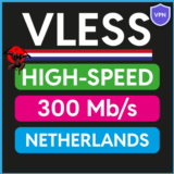 ✅ VPN ⚡️ VLESS 🌐 UNLIM  🔥 🇳🇱 300 Mb/s