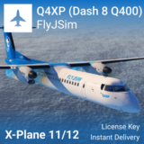 ✈️ FlyJSim Q4XP (Dash 8 Q400) | X-Plane 11/12