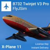 ✈️ FlyJSim 732 TwinJet V3 Pro | X-Plane 11