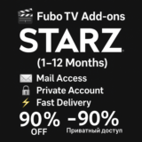 🎬 Fubo TV Add-ons – STARZ | Приватный доступ 🔐1 месяц
