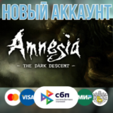 Amnesia: The Dark Descent новый STEAM аккаунт + EMAIL