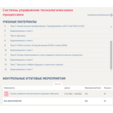 Системы управления технологическими процессами.Тест