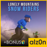 🟥Lonely Mountains: Snow Riders + 450 игр🧿ПК