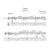 Sway (Пабло Руис) ноты для гитары