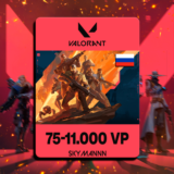 RU | GIFT-КАРТА | 🟥ВАЛОРАНТ 75-11250 VP🟥 | РОССИЯ