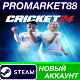 ✅ Cricket 24 Steam АККАУНТ НОВЫЙ +ПОЧТА🟢