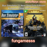 Kingdom Come: Deliverance 2 + Bus Simulator 21❤️‍🔥XBOX