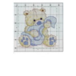 The scheme for embroidery cross Mishka1