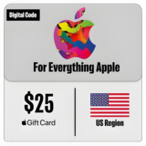 ⚡Подарочная карта Apple iTunes - 25$ 🇺🇸 ✅Дешевле🔥Без