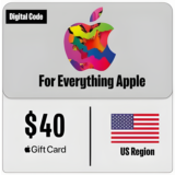 ⚡Подарочная карта Apple iTunes - 40$ 🇺🇸 ✅Дешевле🔥Без