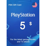 🔥PlayStation PSN $5 USD Пополнение счета в США Мгнове