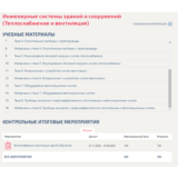 Теплоснабжение и вентиляция.Тест Синергия/МТИ 2025г
