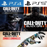 Call of Duty Ghost+Black OPS 3 PS4|PS5 П3 Аренда от 15д