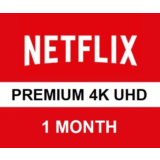 NETFLIX PREMIUM ACCOUNT FOR 1 MONTH