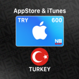 ❇️ Карта пополнения Apple iTunes 600 TL (TRY) Турция