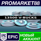 ✅ Fortnite - 13500 V-Bucks Epic Games АККАУНТ +ПОЧТА