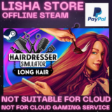 Hairdresser Simulator Long Hair + DLC Стим на 90 дней