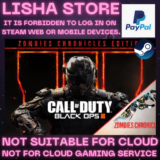 Call of Duty Black Ops III+Zombie Стим на 90 дней