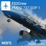 🛫 FS2Crew: PMDG 737 SOP 1 Edition для MSFS 2020