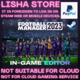 Football Manager 2023+In-Game Editor Стим на 90 дней