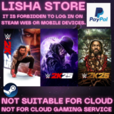 WWE 2K25 The Bloodline Edition+WWE 2K24 steam 90 days