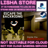 Inside The Backrooms+Escape The Backroom steam 90 days