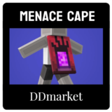 🔑Minecraft TIKTOK Menace Cape / ТИКТОК Плащ Menace