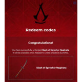 Assassin's Creed Shadows ✅ Slash of Sprecher Naginata​