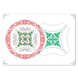 Бонбоньерка круглая CorelDRAW 2019 Graphic