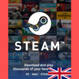 СТИМ UK 20 GBP Карта пополнения Великобритания✅КОД