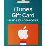 iTunes Gift Card 150.000 IDR - 300.000 IDR Indonesia