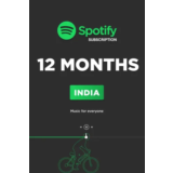 Подарочная карта Spotify на 12 месяцев Авто РФ+ГЛОБАЛ