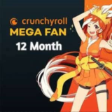 CrunchyRoll Mega Fan Year (Mail Activate) 🔥 Any Region