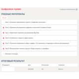 Цифровое право.Итоговый тест Синергия/МТИ 2025г.