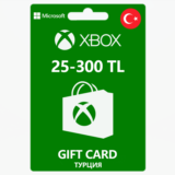 ✅XBOX Gift Card [25-300 TL] Турция