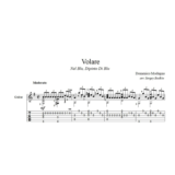 Volare (Доменико Модуньо) ноты для гитары