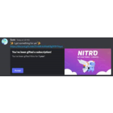 🚀DISCORD NITRO GIFT⭐ 1/12 МЕСЯЦЕВ🎁FULL 🏍БЫСТРО