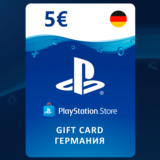 ✅PlayStation (PSN) Gift Card [5 Евро] Германия