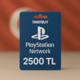 ТУРЦИЯ PlayStation Netwoк 2500 TRY Подарочная карта код